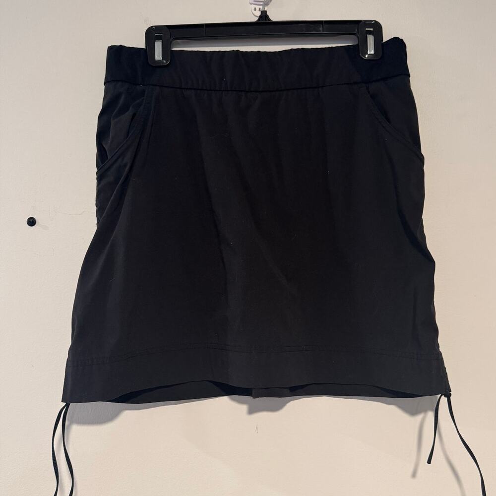 Columbia Women’s Skort Large Black‎  Hiking Skirt Active Outdoor Stretch Pockets